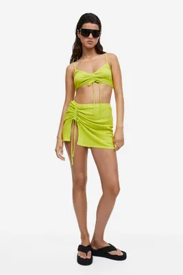 Beach Skirt with Drawstring