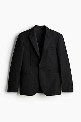 Slim Fit Single-breasted Tuxedo Jacket