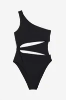 Padded-cup High-leg Swimsuit