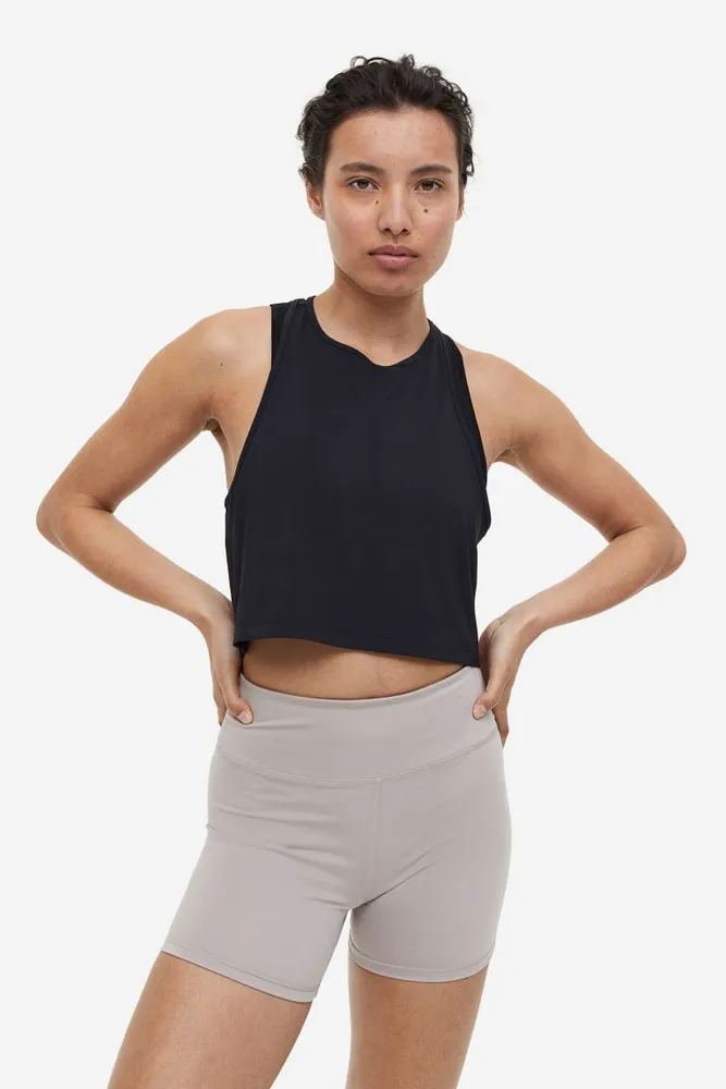 DryMove™ Seamless Sports Crop Top