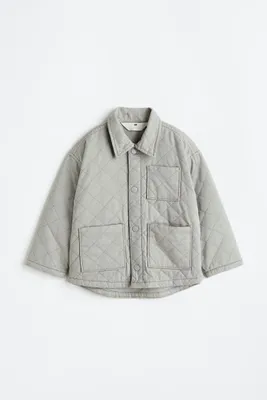 Quilted Cotton Overshirt