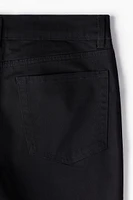 Slim Fit Cotton Twill Shorts