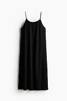 Textured Jersey Sleeveless Dress