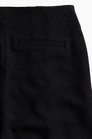 Button-detail Shorts