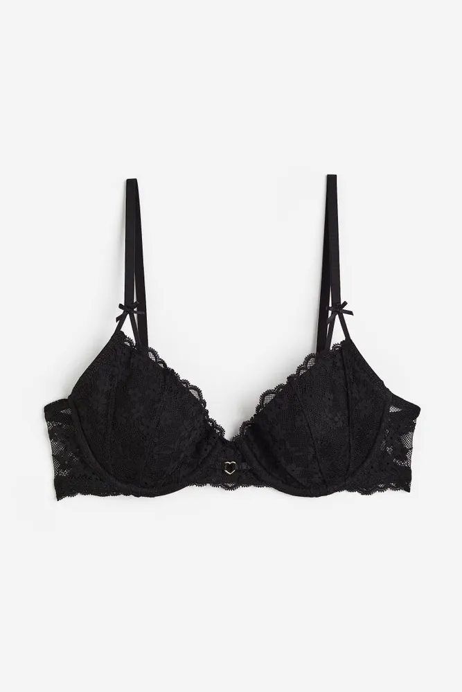H&M Padded Underwire Lace Bra