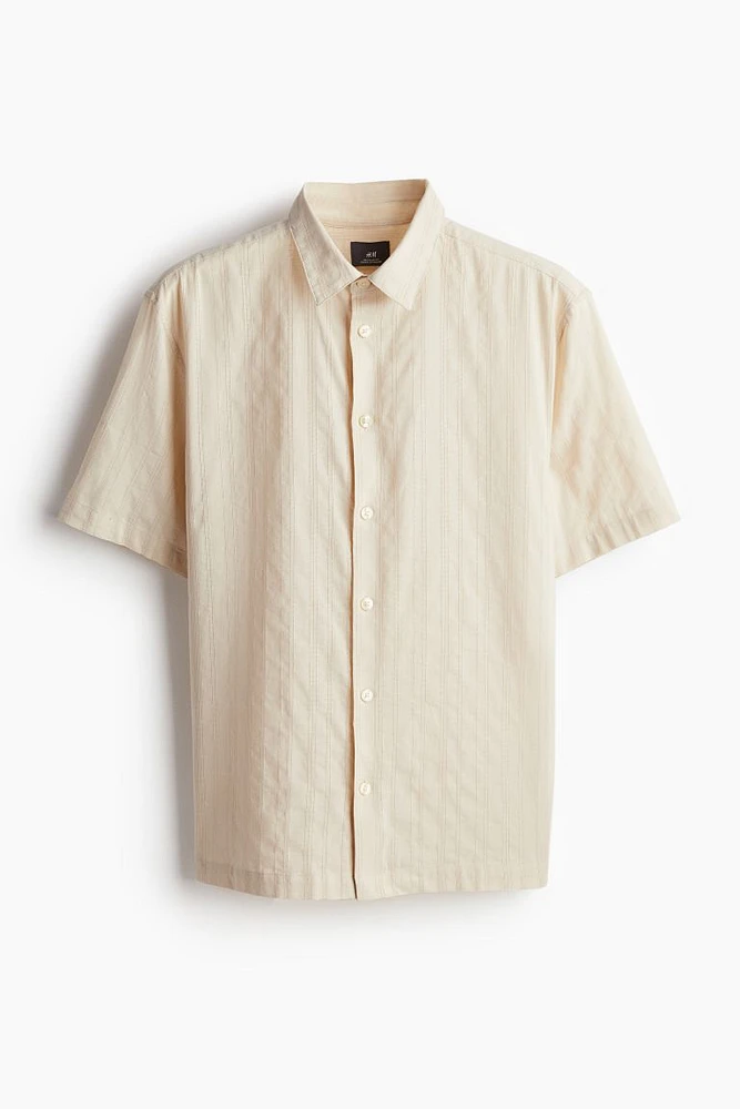 Regular Fit Textured Shirt