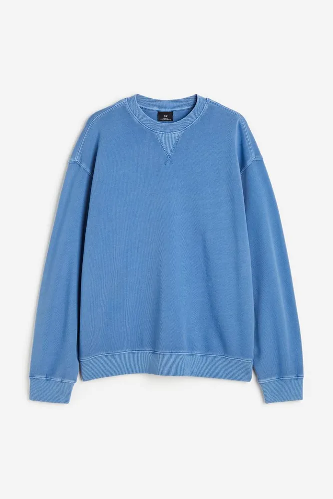 Relaxed Fit Washed-look Sweatshirt