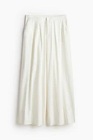 Linen-blend Dress Pants