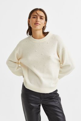 Beaded Sweater