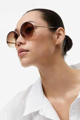 Lunettes de soleil rondes