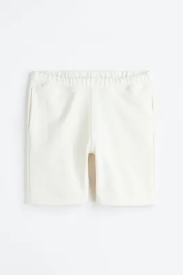 Relaxed Fit Cotton Jogger Shorts