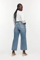 Curvy Fit Wide High Jeans