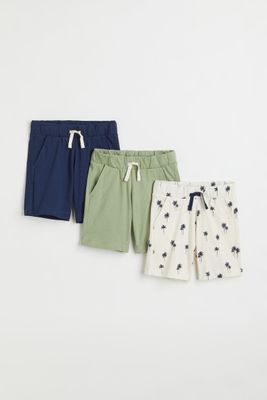 3-pack Cotton Jersey Shorts