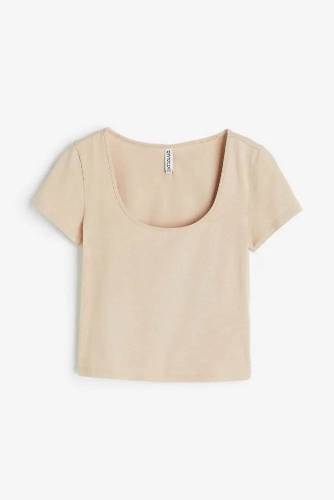 Cotton Jersey Top