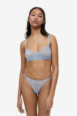Soutien-gorge souple en filet