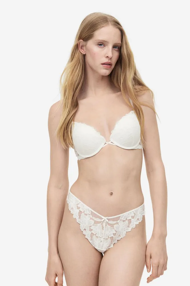 H&M Lace Super Push-up Bra  Willowbrook Shopping Centre