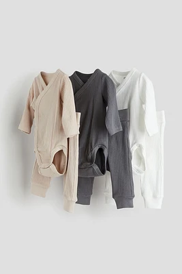 6-piece Ribbed Cotton Set