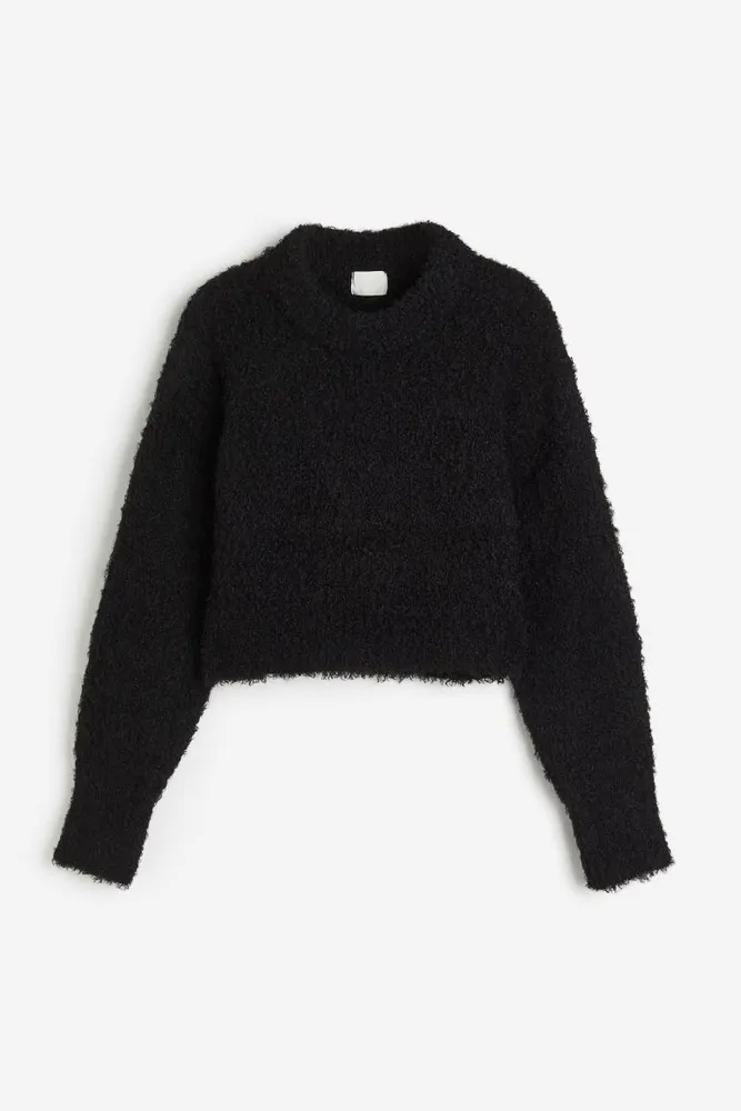 Fluffy-knit Sweater