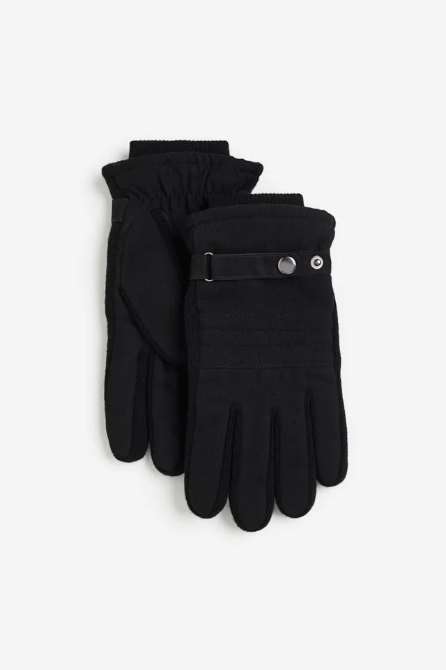 Gants tactiles matelassés THERMOLITE® - Noir - HOMME