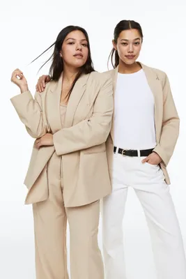 Blazer à fermeture croisée