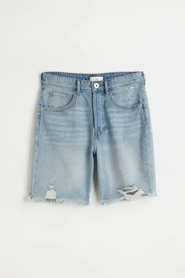 Short en denim