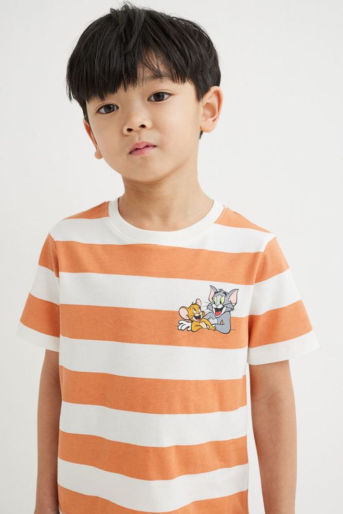 h&m tom and jerry t shirt