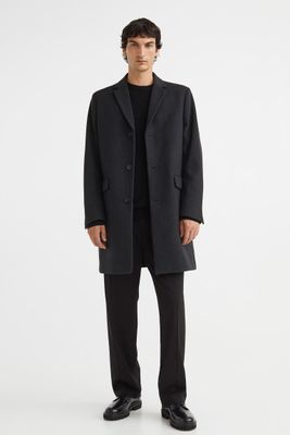 Wool-blend Coat