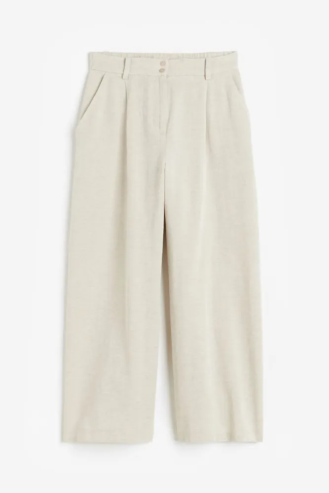 H&M Linen-blend Pants  Galeries de la Capitale