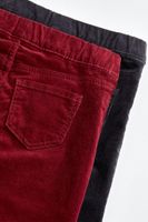 2-pack Flared Pull-on Corduroy Pants