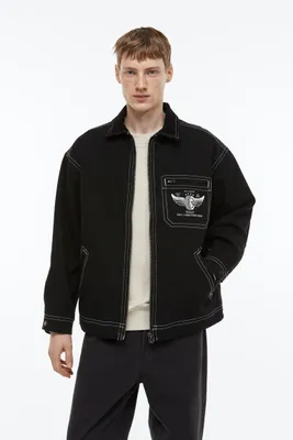 Veste en toile de coton