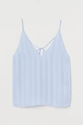 Top à encolure en V