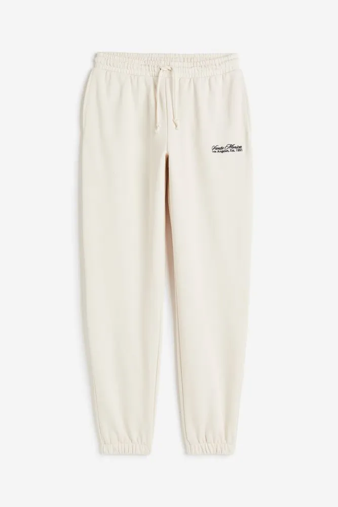 Text-motif Joggers