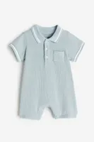 Romper Suit with Collar