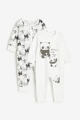 2-pack Pajama Jumpsuits