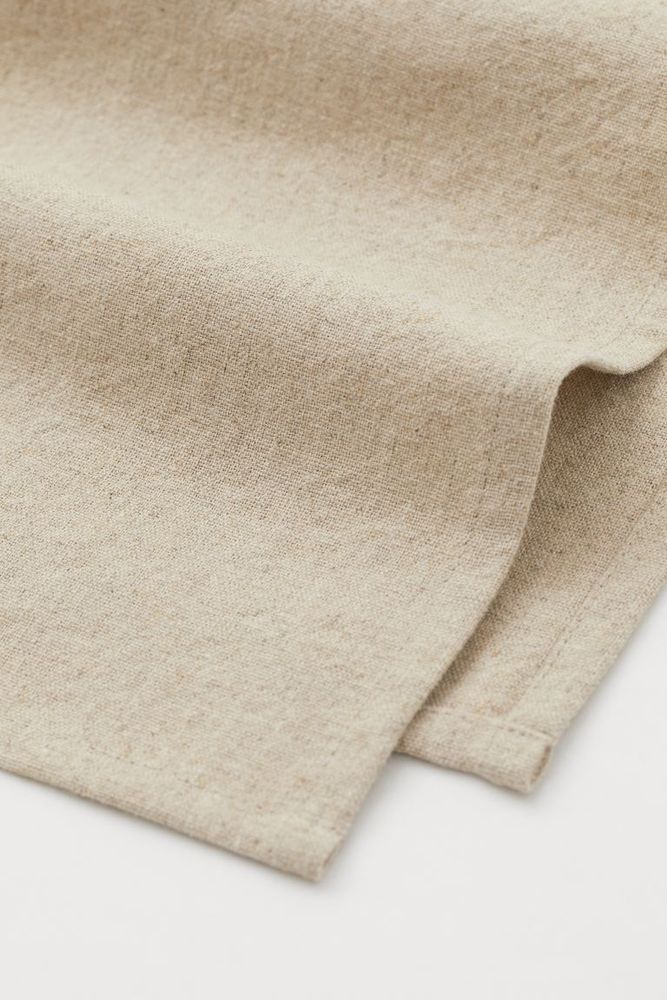 Linen-blend Table Runner