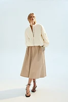 A-line Cargo Skirt