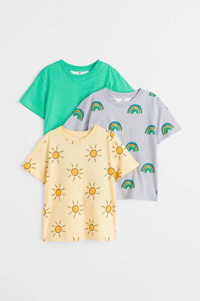 rainbow t shirt h&m