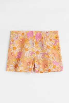 H&M+ Linen-blend Shorts