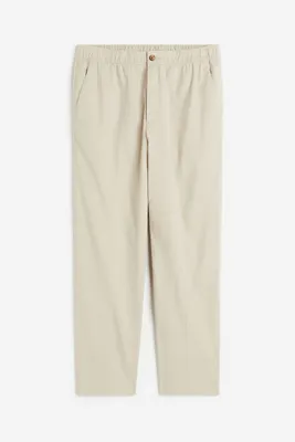Pantalon Coupe Classique en lin mélangé