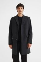 Wool-blend Coat