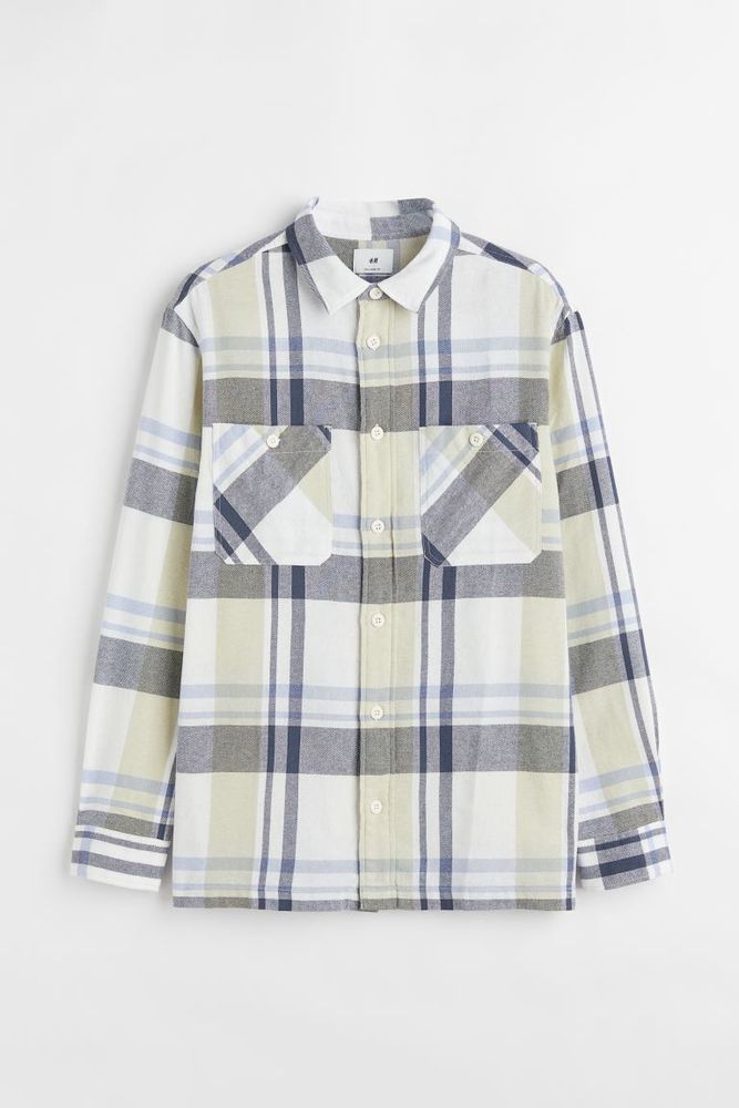 Relaxed Fit Plaid Shirt