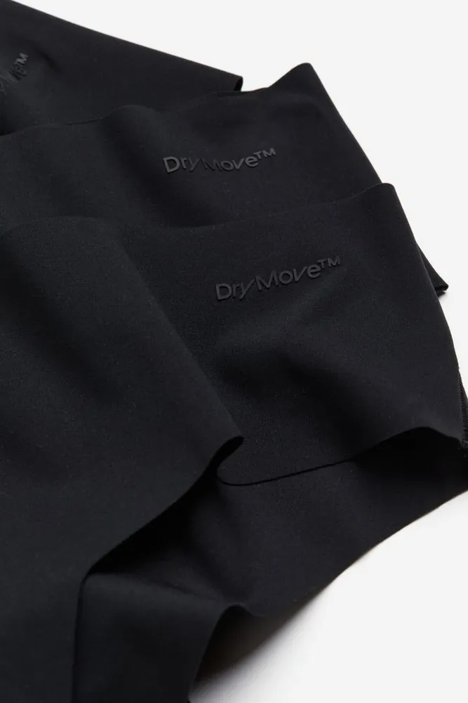 3-pack DryMove™ Sports Hipster Briefs