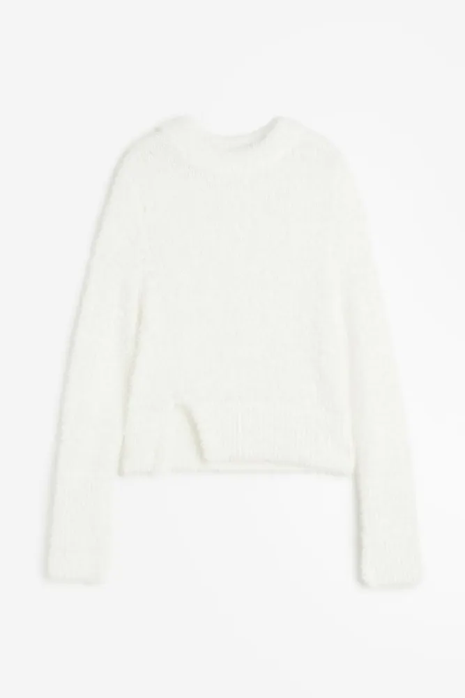 Fluffy-knit Sweater
