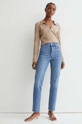 Mom High Ankle Jeans