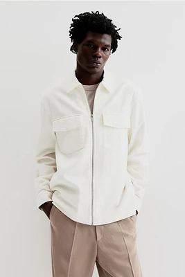 Regular Fit Corduroy Overshirt