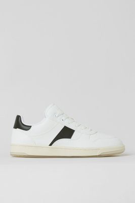 Faux Leather Sneakers