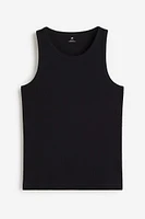 Slim Fit Ribbed Tank Top