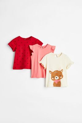 3-pack Cotton Jersey Tops