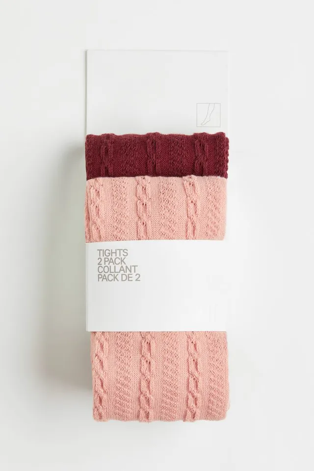 2-pack fine-knit tights