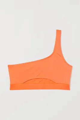 One-shoulder Bikini Top